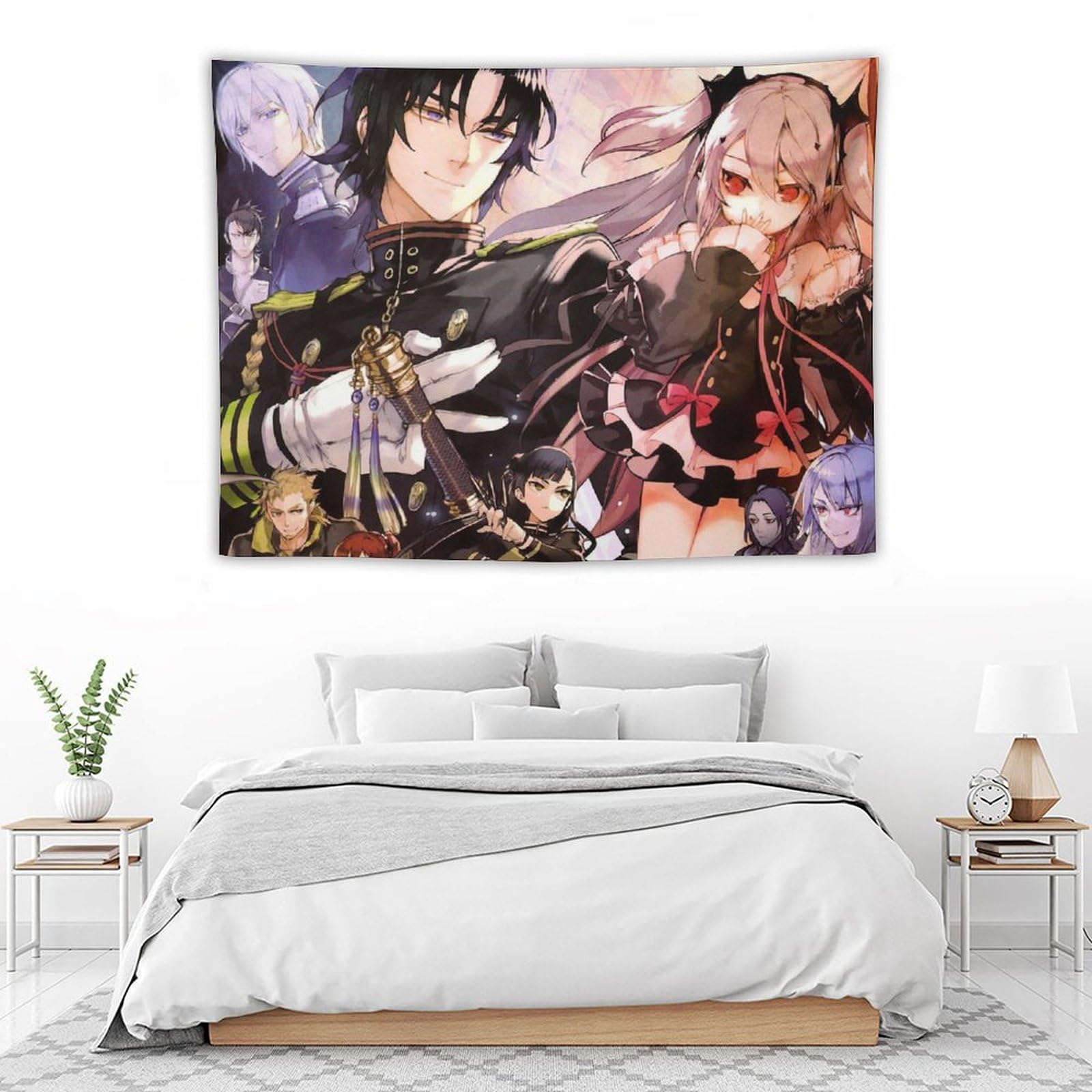 Amazon.co.jp: タペストリー おしゃれ 終わりのセラフ クルル